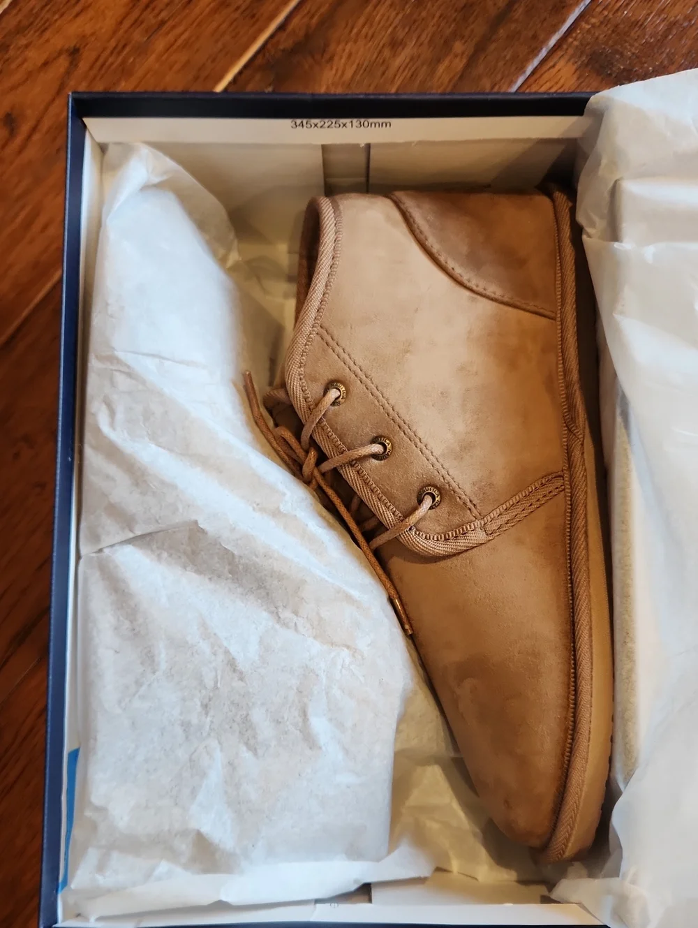 Nautica Men’s Winter Ankle Boot/Slipper – Sherpa Lined Lace Up  for Cold Weather